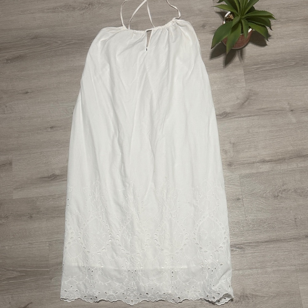 Zara White Maxi Dress